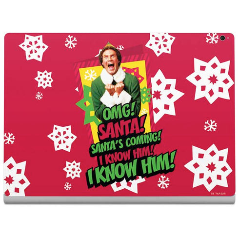 Elf OMG Santas Coming Surface Book 2 15in Skin